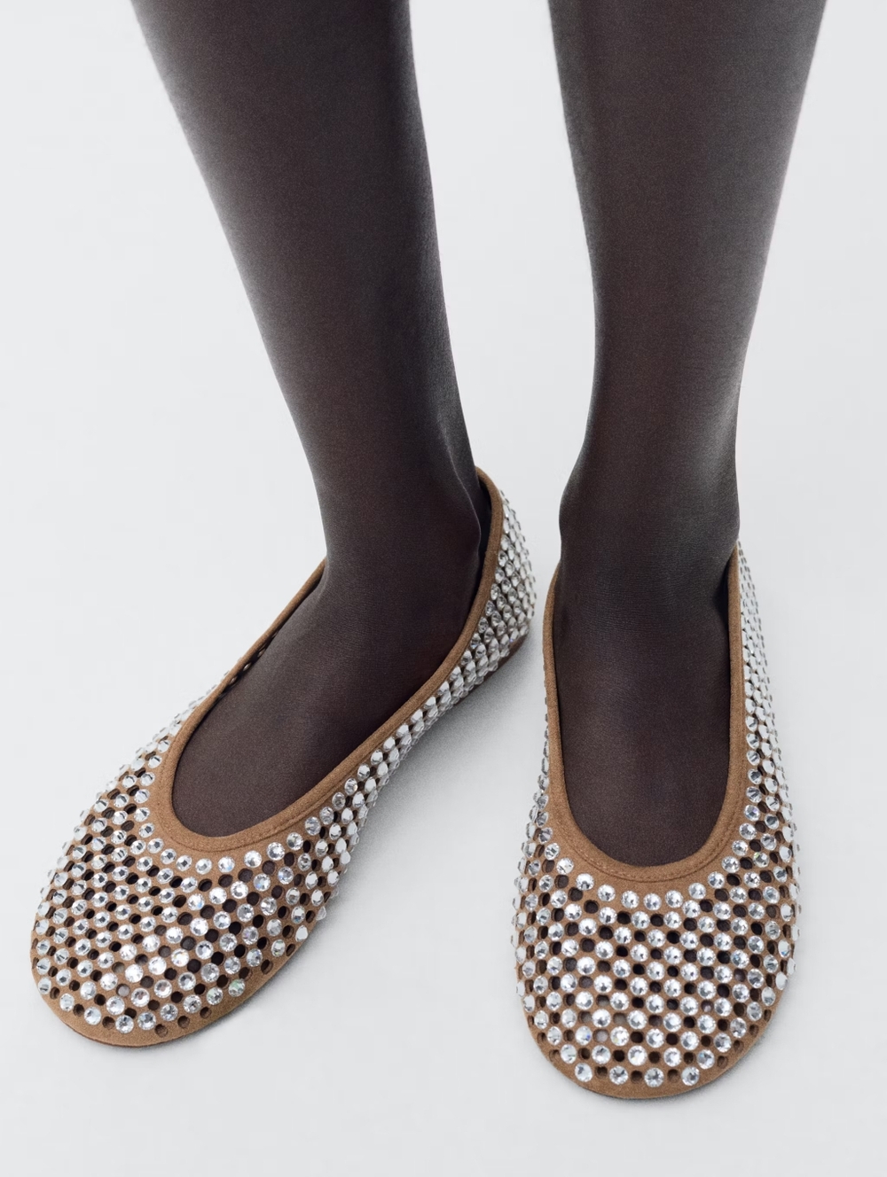 MANGO Rhinestone Flats - Picture 5 of 5